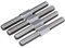 JMORCO Gewindestange 304 Edelstahl Doppelkopf Gewindestange Stick Links und Rechts Gewinde Doppelendgewinde Stange Stehbolzen M4-M16(M10x40mm,10PCS)