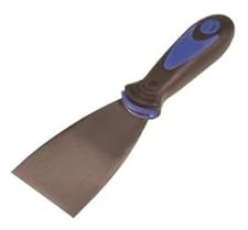 Plaster Spatula, Painting Spatula, Stainless Steel with 2K Handle, Various Widths 40 mm, 60 mm, 80 mm, 100 mm, 125 mm, 150 mm, Painting Tool, Spatula, 40 mm