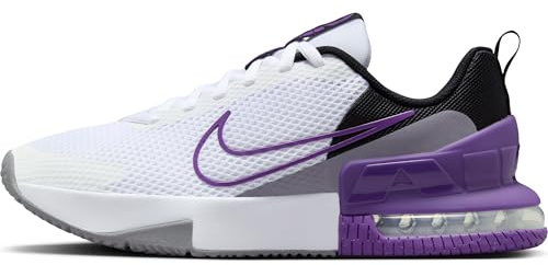 Nike Workout-Schuh Nike Air Max Alpha Trainer 6 Workout-Schuh Für Herren, White/Wild Grape-Black-Cement Grey, FQ1833-103, 46 EU (12 US)