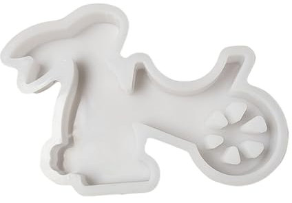 Silikonformen in Hasenform für Epoxidharz, Seife, Weihnachtsgeschenk, Tierform, Silikonformen