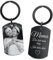 Personalisierter Schlüsselanhänger mit Foto Gravur & Wunschtext – Geschenk mit Bild für Männer & Frauen – Personalisierbares Geschenk für Geburtstag, Jahrestag, Valentinstag, Weihnachten