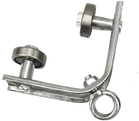 SRKATI Track Roller Heavy-duty Pulley Angle Iron Suspension Pulley Support Cable Pulley Circular For Machines Rail Wire Rope Pulley Wheel(40A)