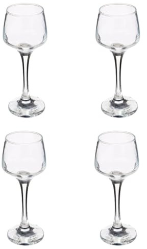Secret de Gourmet - Lot de 4 Verres à Liqueur Elaya 9cl Transparent