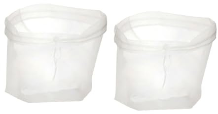 Gatuida 2 Pcs Premium Soy Milk Filter Bags White Reusable Nut Milk Strainers Multi-use Yogurt Cheesecloth for Almond Coconut Cashew and Plant-Based Yogurt Making