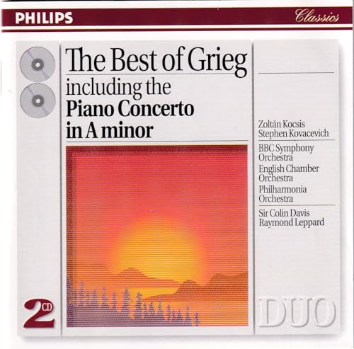 The Best of Grieg including the Piano Concerto in A minor