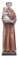 Statue HL. Antonius 30cm bemalten Harz