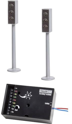 FALLER 2 LED-Ampeln mit Elektronik