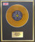 Limited Edition mini gold disc Display Johnny Cash/Mini Gold Display/Limited Edition/COA/at Folsom Prison