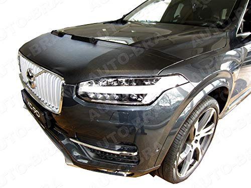 AB3-00064 Auto Bra kompatibel mit Volvo XC90 Bj. 2015-2024 Haubenbra Steinschlagschutz Tuning Bonnet Bra