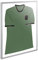 Cadre vitrine de haute qualité pour maillot sportif, avec fixation magnétique - aimants et instructions inclus - format : 75 x 90 cm – bois de qualité supérieure, argenté mat, fond: blanc, PTRH-1W