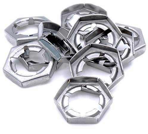 M12 (12mm) Counter Nuts - Stainless Steel (A2) (Pack of 20)