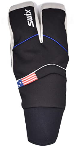 Swix Shield Split XC Ski-Fäustlinge für Herren, Größe L, Schwarz