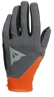 Dainese HG Caddo Gloves, Handschuhe Fahrrad, MTB, Downhill, Enduro, All-Mountain, für Damen und Herren, Orange/Dunkelgrau