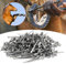Clou en fer à cheval - 250Pcs Clous en fer à cheval en acier E5 Accessoire Fourniture de chevaux Fabrication fine haute résistance à la traction