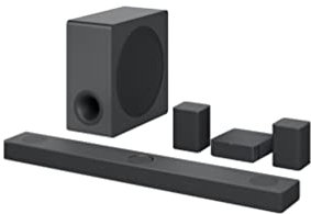 LG S80QR 5.1.3ch Soundbar with 4-Channel Rear Speakers, Bluetooth, Wi Fi, Power Center, Dolby Atmos DTS:X, Works with Airplay2, Spotify HiFi, Alexa, High Resolution Audio,