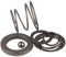 Elektrische Hammerschlagbohrfutter Gummimanschette für Bosch GBH2-20/2-24 GBH2-26 Spannzange Gummi Schlagbohrmaschine Zubehör (Color : GBH2 26)