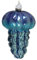 Old World Christmas Christbaumschmuck, Blaue Qualle, Glasgeblasen, für den Weihnachtsbaum
