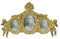 Deko Shop Cologne 3 er Bilderrahmen Engel Fotorahmen Portraitrahmen 9 x13 Bilder gold antik stil N94