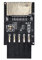 Vrttlkkfe Motherboard USB2.0 9Pin to TYPE-C A-KEY Front Connector Converter USB3.2 TYPE-E Interface Header Extender Card
