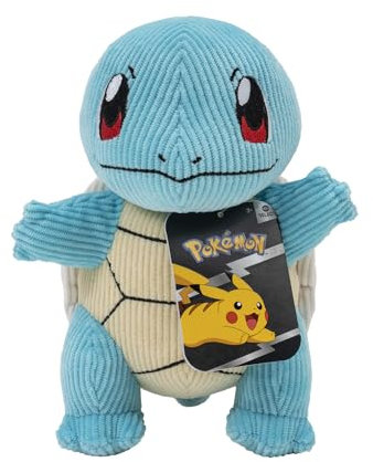 Pokémon PKW2391-20 cm Select Plüsch - Cord Schiggy, offizielles Plüsch
