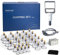 KingPavonini Set di 32 coppettazioni professionali cinesi con magneti, coppettazione sottovuoto portatile per riduzione della cellulite, sollievo dal dolore e circolazione sanguigna