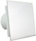 VENTS NAZAIR Chrome 4inch Designer Bathroom Axial Fan with Timer Wall Ceiling Mounted 100mm Silent Luxury Extractor with Timed Ventilation for Moisture Humidity Elimination in Wet Rooms Showers WC