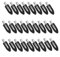 ZEVONDA 26 STÜCKE Keine Falte Haarspangen - Keine Biegung Haarspangen Make-up Haarspangen Haarstyling Clips Friseur Haarnadeln für Mädchen Frauen (Schwarz)