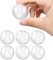 Abeillo 6PCS Door Knob Wall Protector - Round Clear Door Stopper, Self Adhesive Door Bumper Wall Guard, Rubber Door Stopper Shock Absorbent Gel Wall Protector from Door Knob