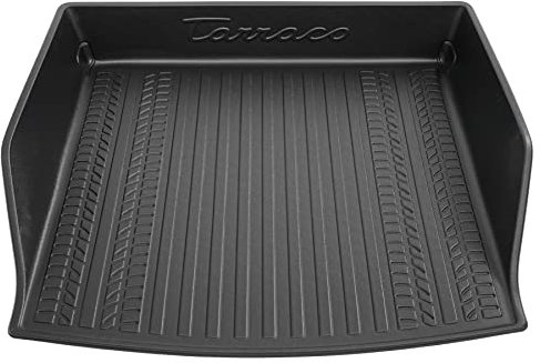Seat 5FJ061201H Gepäckraumwanne Kofferraumwanne, flexibel, hoher Rand, mit Tarraco Schriftzug, nur für 5-Sitzer, Nicht für Plugin-Hybrid (PHEV)