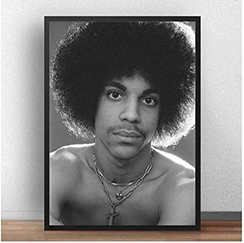 Poster Prince Rogers Nelson Musik Sänger Pop Star Poster Portrait Bilder Malerei Wand Kunst Home Decor 50X70Cm Kein Rahmen