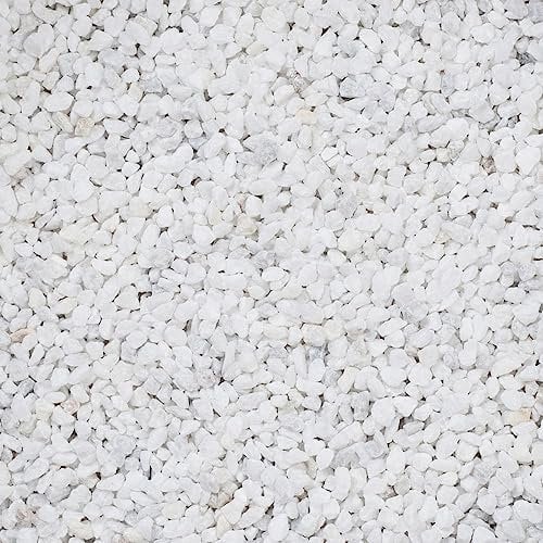 matches21 HOME & HOBBY Deko-Granulat weiß als farbige Streudeko - 5 kg grober Deko-Sand Ø 2-3 mm für Gläser, Vasen