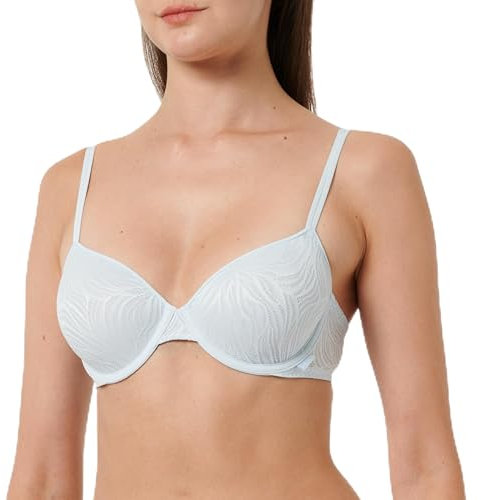 Calvin Klein Damen Demi-Cups BH Lightly Lined mit Bügel, Blau (Plein Air), 80D