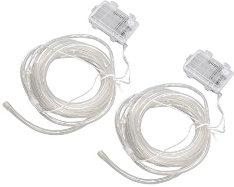 2 Stück Trampolin-Lichter, Fernbedienung, Trampolin-Rand-LED-Licht, Trampolin-Lichtsteuerung, Trampolin-Rand-LED-Licht für Trampolin, 16 Farben, wasserdichte Fernbedienung,