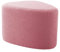 Leitmotiv Sitzpuff Ada Organic Large - Rosa - 60x47x38cm - Oval - Bouclé - Sitzhocker Wohnzimmer & kinderzimmer - Pouf