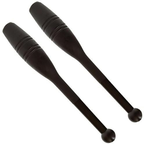 Indian Clubs 2 piezas de maza de entrenamiento de 1 libra con agarre apretado, barra de entrenamiento con peso, maza de plástico resistente, club con peso reutilizable para ejercicio, entrenamiento de
