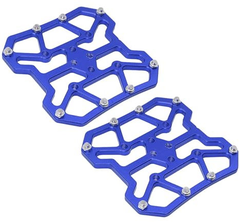 ZJchao Look Pedals, SPD SL Pedal Platform Adapter, Power Meter Pedals, Clipless Pedal Adapters (Blue)