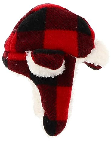 Happyyami Pet Warm Hat Beret Windproof Beret Dog Hat Winter Warm for Pet Dressing up