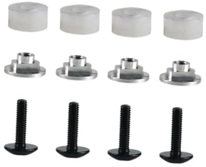 kowaku Hockey-Visier-Hardware-Kit, Ersatzteile, professionell, Robustes Visier-Zubehör, leistungsstarke M4-Schrauben