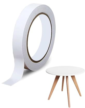 White Edging Strip,20 mm x 10 m PVC Edge Banding,Decorators Masking Edging Tape,Easy Application,Stick Strong Adhesive,for Worktop Kitchen Cabinet Restoration Shelf Table Door Furniture Trim,DIY Wrap