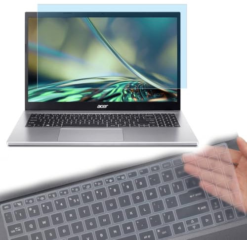 Anti Blue Light Screen Protector for 2025-2023 15.6 Acer Aspire 15/Aspire Go 15/Aspire Vero 15, Aspire 3 A315-24P/24PT A315-58/59/510P, Aspire 5 A515-47/48M A515-57/57G/57T/58GM/58M/58MT/58PT/58P