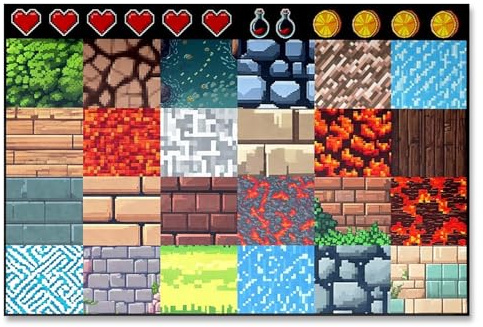 Qubitly Plush Gaming Rug, 80x120cm/47.2x31.5in Plush Bedroom Carpet, Stylish Boys Bedroom Accessories, Cozy Play Mat Ideal for Gaming Corners, Home Play Rooms & Study Floors