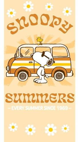 Carbotex Badetuch Strandtuch Peanuts Snoopy 70 x 140 cm