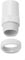Pack of 10 20mm ADAPTORS Male Thread and Lock-Ring (20mm, White)