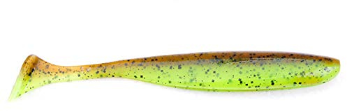 Keitech Easy Shiner 20,3cm Green Pumpkin/Chartreuse Gummifisch
