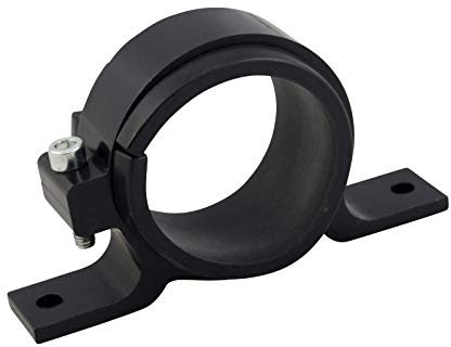 Halter Kraftstoffpumpe Kraftstofffilter 50mm | Schwarz