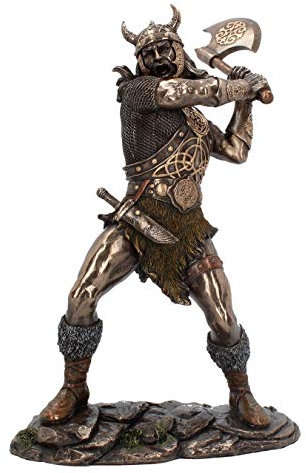 Nemesis Now Berserker Figurine 28.5cm Bronze, Resin