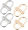 Milisten Strap Shortener 4 Metallschnalle Kettenriemen Verstellbare Kettenglieder Geldb?rsen Ketten Verschlüsse Verschlüsse L? Verkürzen Kette für Tasche Zubeh?r Verstellbare Verschluss Für Riemen