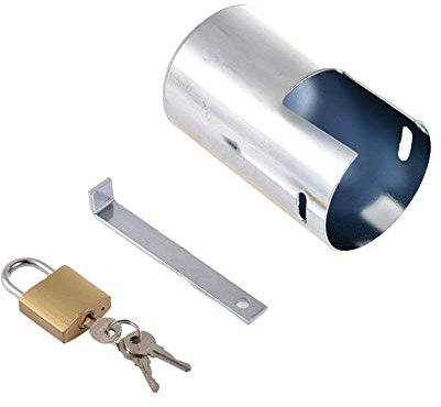 Wasserhahnsperre Lock Wasserhahn Schloss Tap Schutzabdeckung, Multifunktionale Wasserhahnschloss Safe Abschließbar Schloss Isolierte Gartenschlauch Und Gehäuseschloss Und DeckelWasser Einsparung