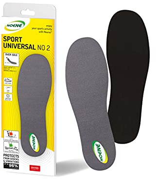 Noene Antishock Insoles, Solette NO2, Grigio, 43