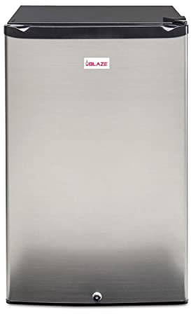 Blaze BLZ-SSRF126 - Refrigerador compacto de 20 pulgadas con mango empotrado